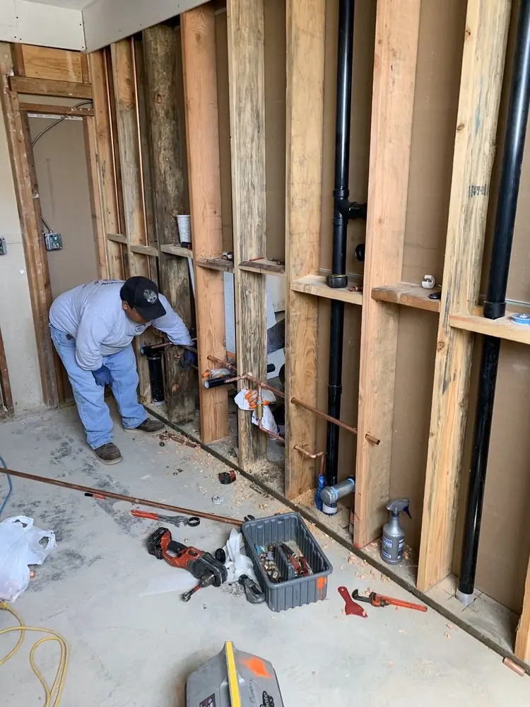 Commercial rough-in plumbing for Trenchless Sewer Repair in Coatsville